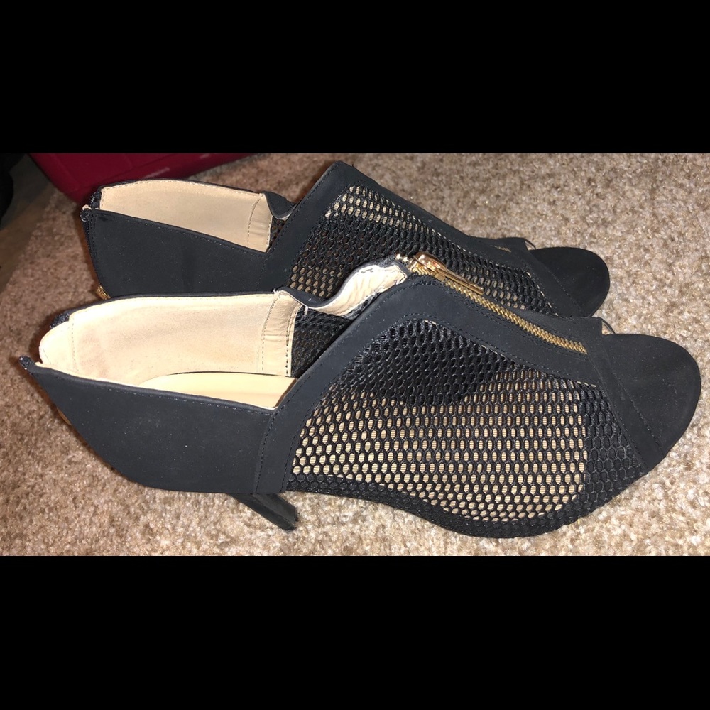 Forever Mesh Heels